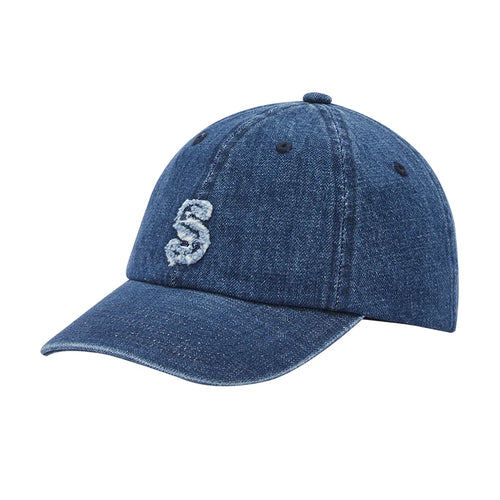 Men Washed Denim Baseball Cap Cotton