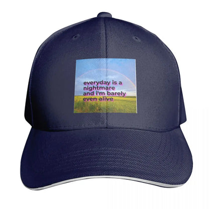 Inspirational Quote Low Profile Unstructured Baseball Cap