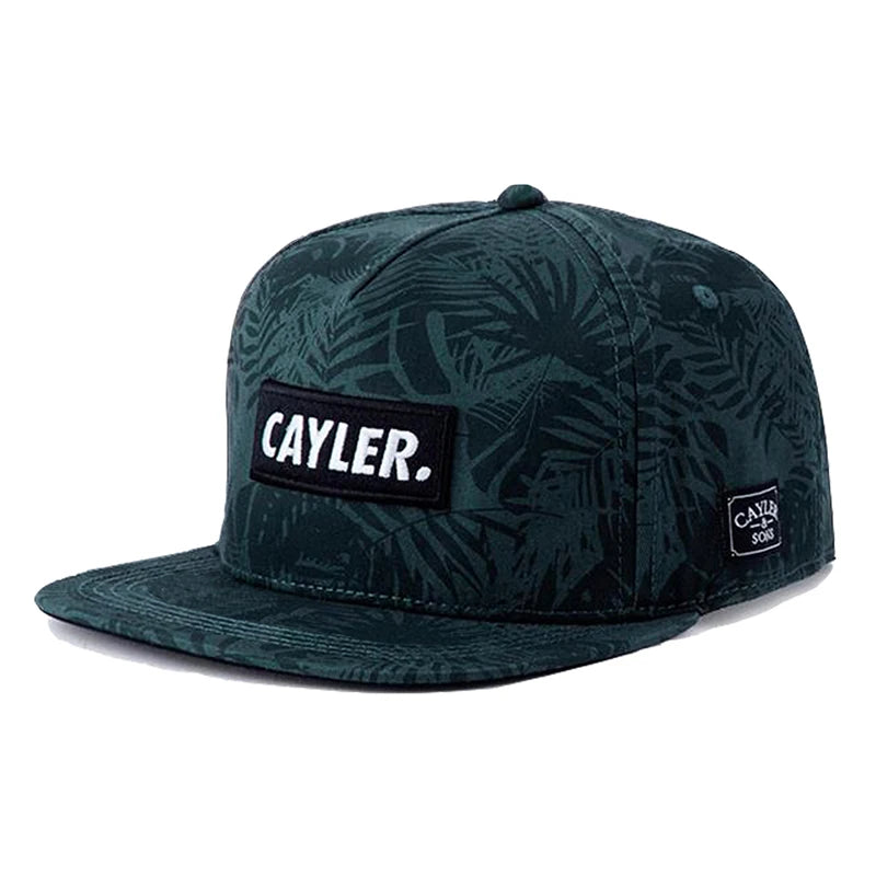 CAYLER Rose Camouflage Skate Snapback Cap