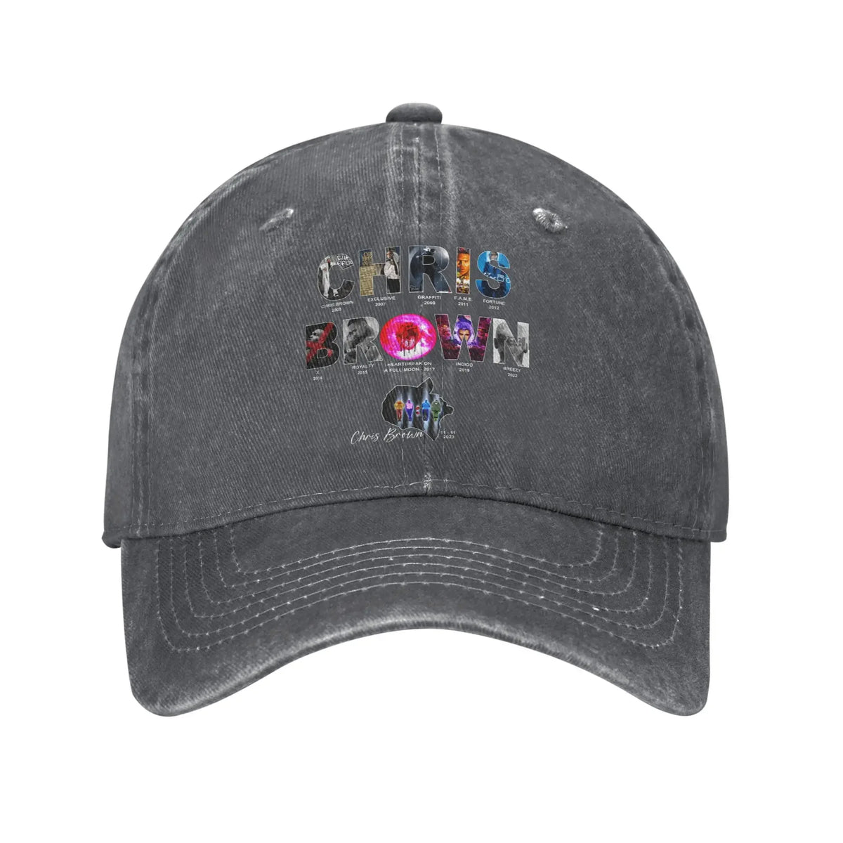 Chris Washed Casual Baseball Cap