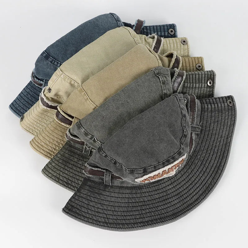 Fashion 2026 Bucket Hat Man Women Fisherman Fishing Cap Cotton