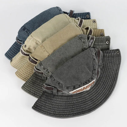 Fashion 2026 Bucket Hat Man Women Fisherman Fishing Cap Cotton