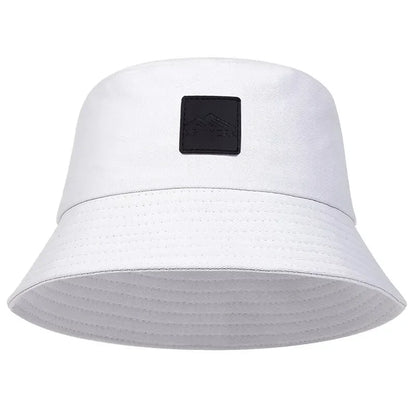 New York Leather Label Bucket Hat