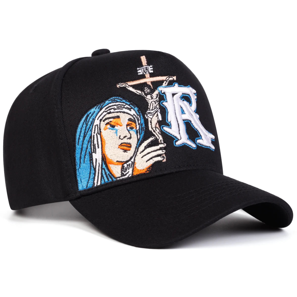 Unisex R Prayer Embroidery Baseball Caps Spring Autumn Outdoor