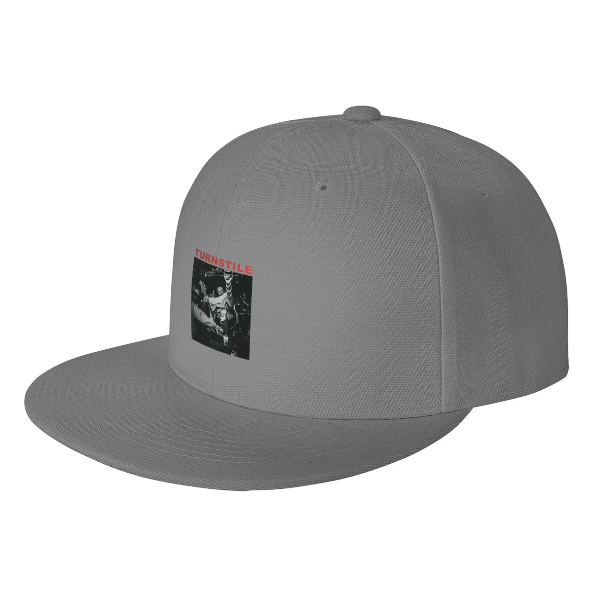 Turnstile American Hardcore Punk Band Flat Brim Snapback Cap