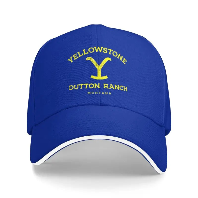 Yellowstone Dutton Ranch Graphic Print Baseball Cap