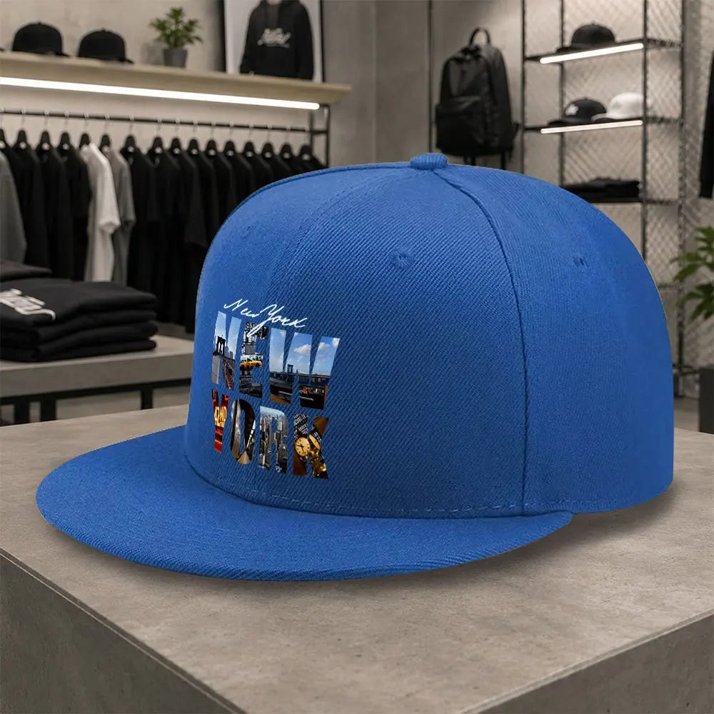 New York City Scenery Casual Snapback Cap