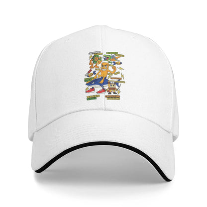 Italian Brainrot Meme Characters Baseball Cap