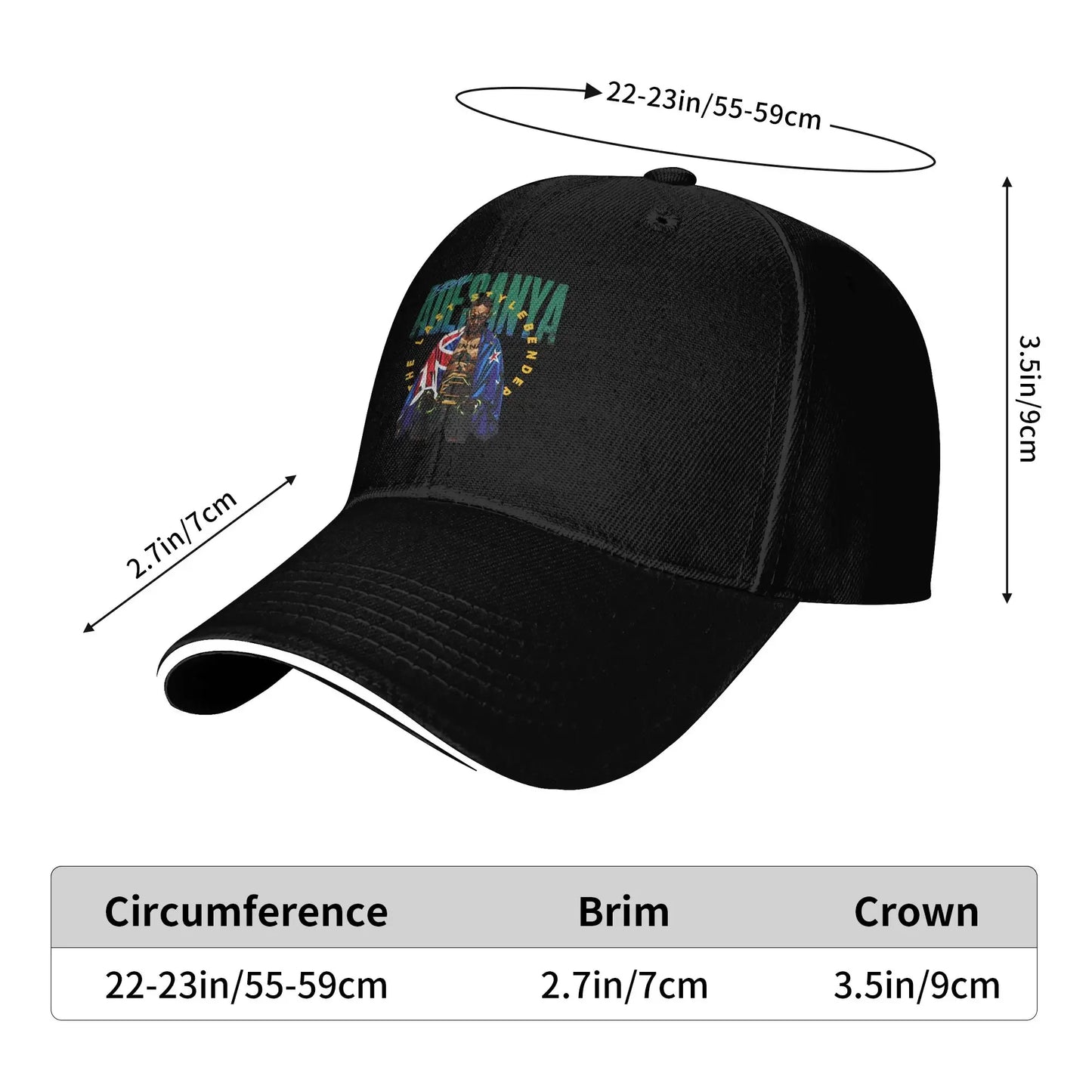Israel Adesanya The Last Style Baseball Cap