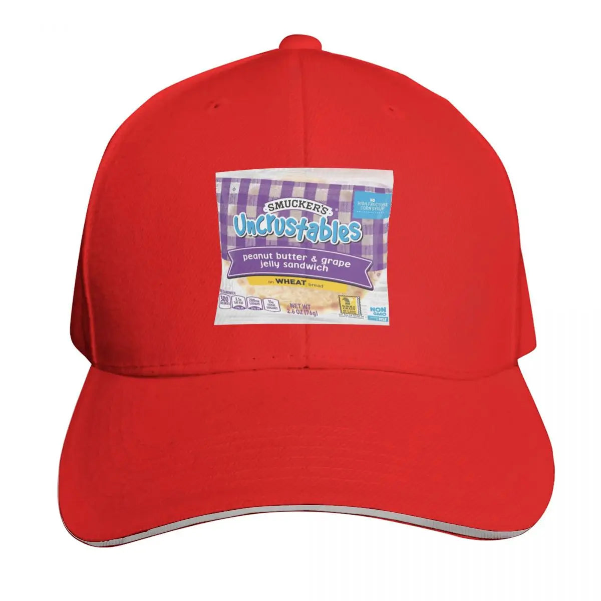 Uncrustables Cotton Twill Snapback Baseball Cap
