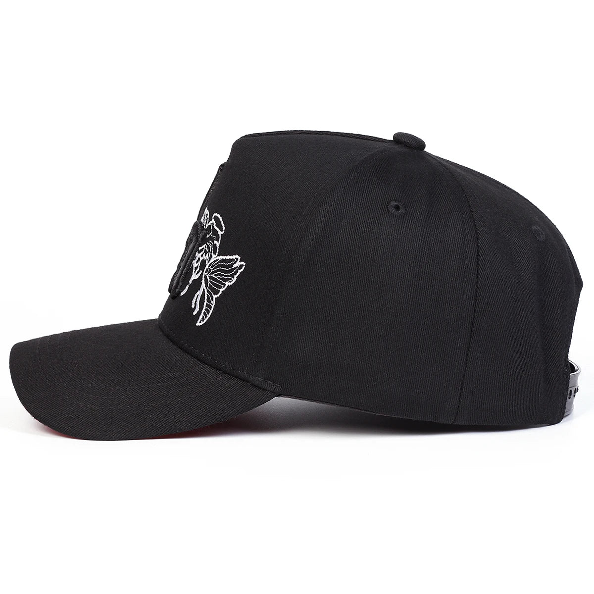 Gothic LA Butterfly Embroidery Baseball Cap