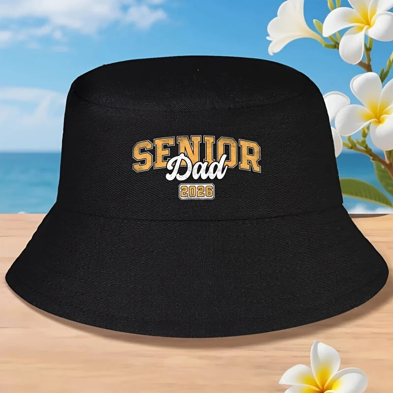 Senior Dad Class Of 2026 Bucket Hat
