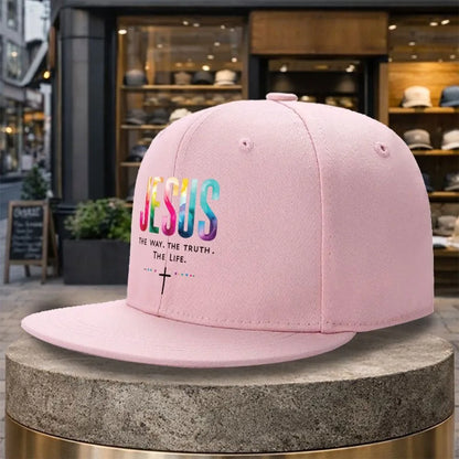 Jesus The Way Christian Streetwear Snapback Cap