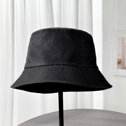 Classic Plain Black Fisherman's Hat