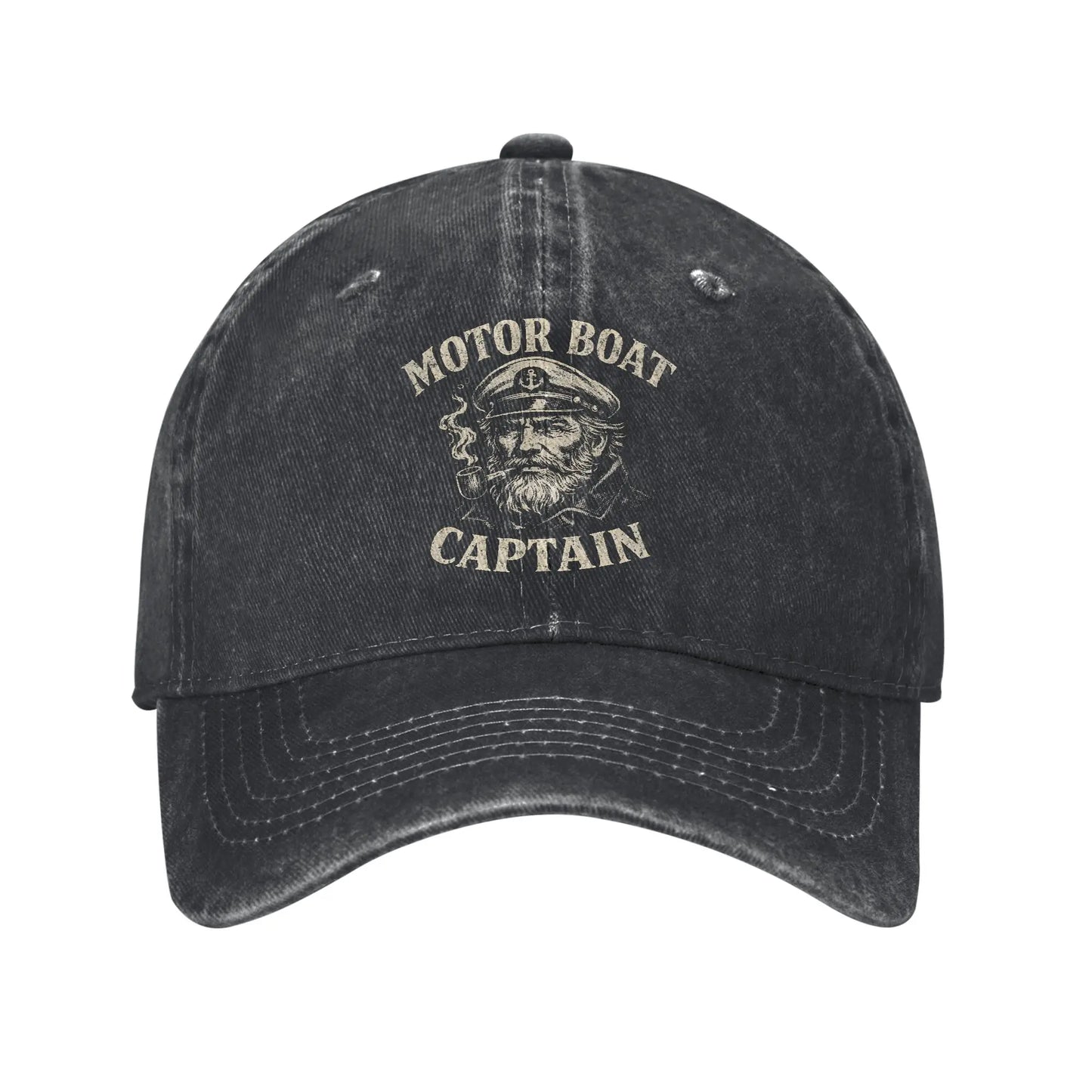 Motor Boat Captain Funny Baseball Cap