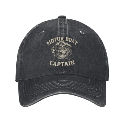 Motor Boat Captain Funny Baseball Cap