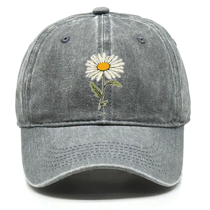 Adjustable Summer Cap For Women Men Flower Baseball Cap
