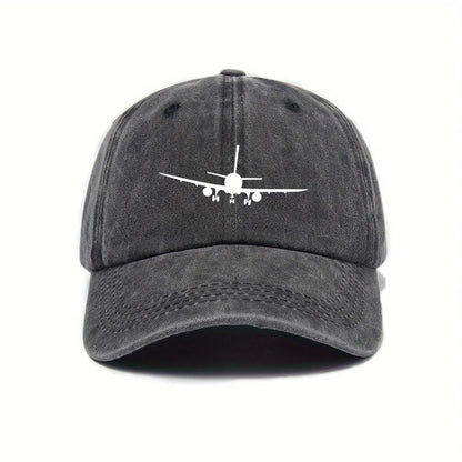 Airplane Print Outdoor Baseball Cap