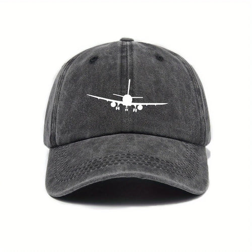 Airplane Print Outdoor Baseball Cap