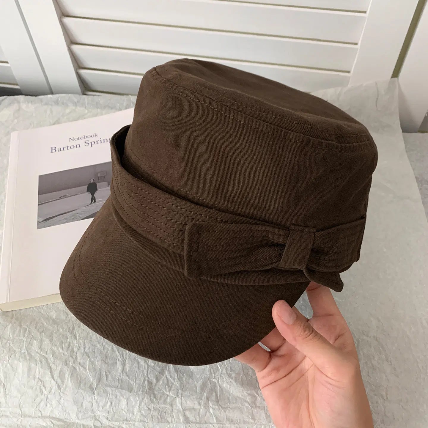 Cotton Pile Fisherman's Hat For Women Japanese Beanie Soft 56-58cm