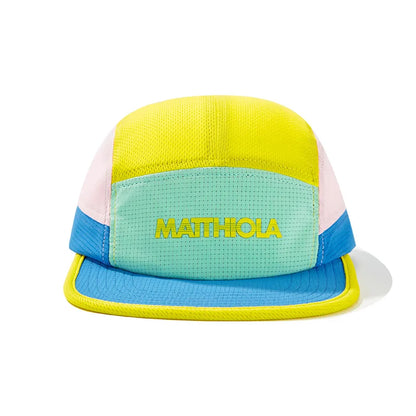 Color Block 5 Panel Baseball Cap For Men Women
