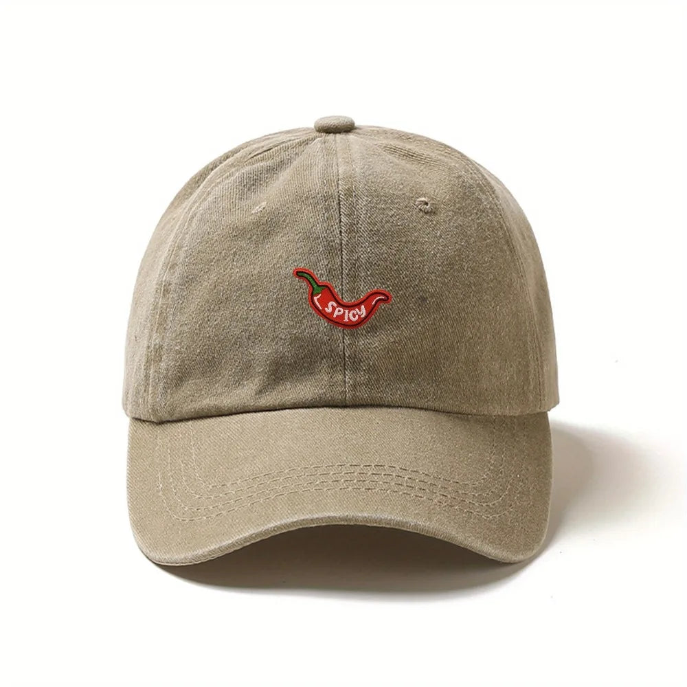 1pc Retro Washed Baseball Caps For Women