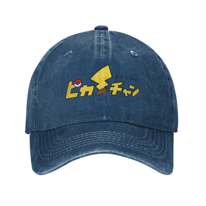 Pikachu Crazy Graphic Baseball Cap