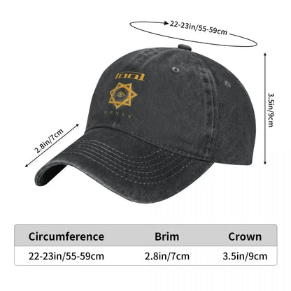 Tool Heavy Metal Washed Baseball Cap