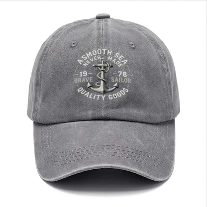 Vintage Washed Denim Baseball Cap