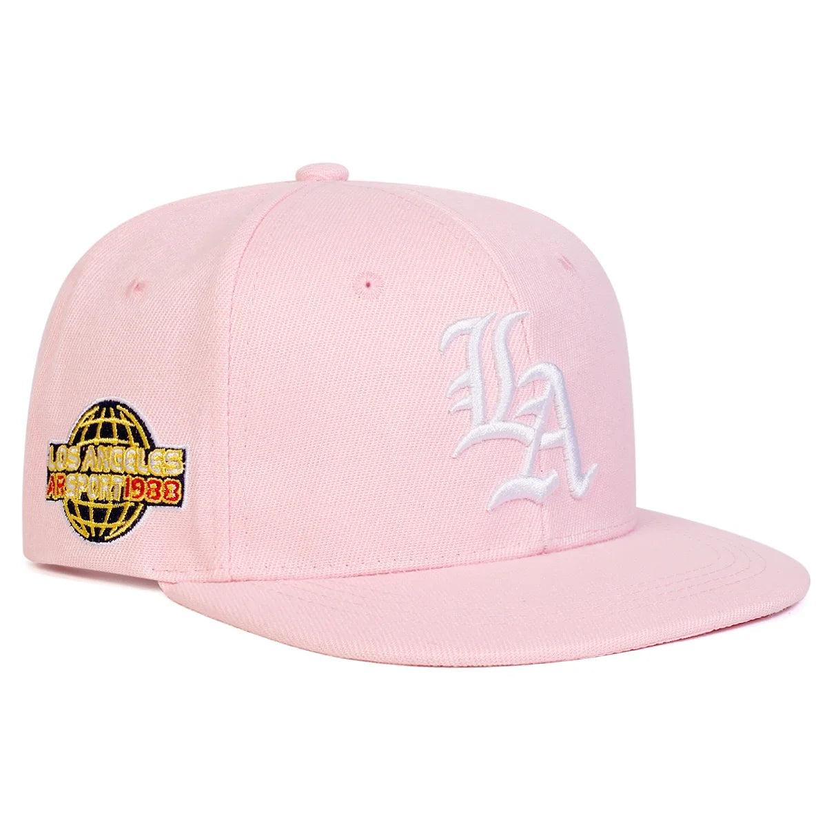Unisex Gothic LA Embroidered Snapback Cap