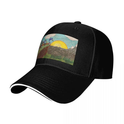 Zoombinis Sunset Vintage Baseball Cap