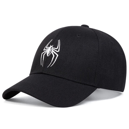 Spider Embroidered Baseball Cap