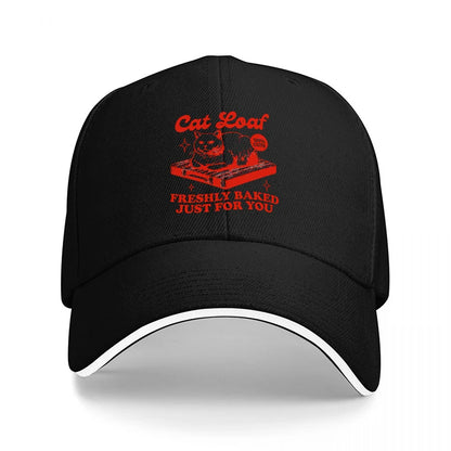 Cat Loaf Freshly Baked Baseball Cap