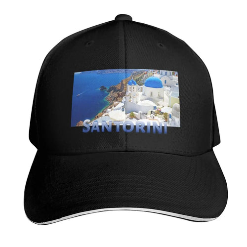 Santorini Greek Islands Callisc Baseball Cap