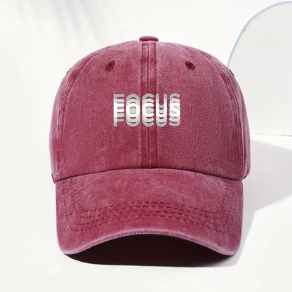 FOCUS Print Adjustable Baseball Cap