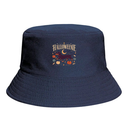 Vintage Halloween Dachshund Bucket Hat