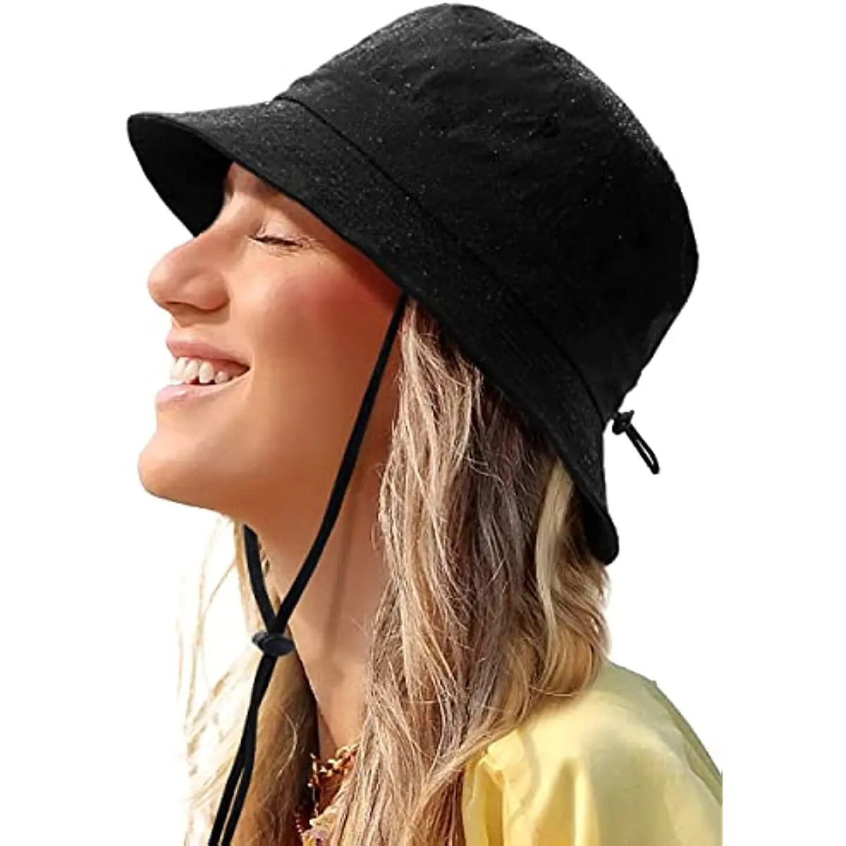UPF 50+ Waterproof Foldable Wide Brim Bucket Hat