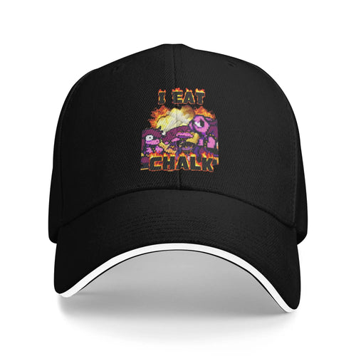 Deltarune I Eat Chalk Casual Snapback Baseball Cap