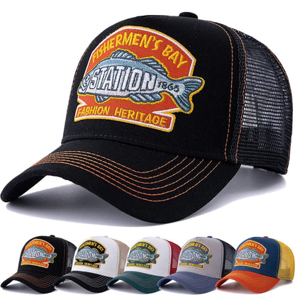 Unisex Summer Fishing Baseball Cap