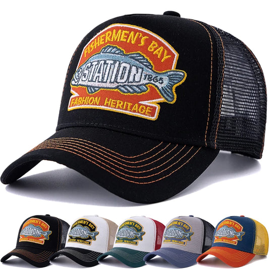 Unisex Summer Fishing Baseball Cap