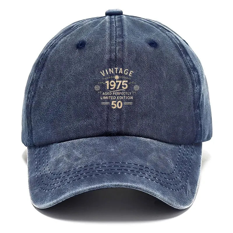 Retro Distressed Sports Baseball Cap