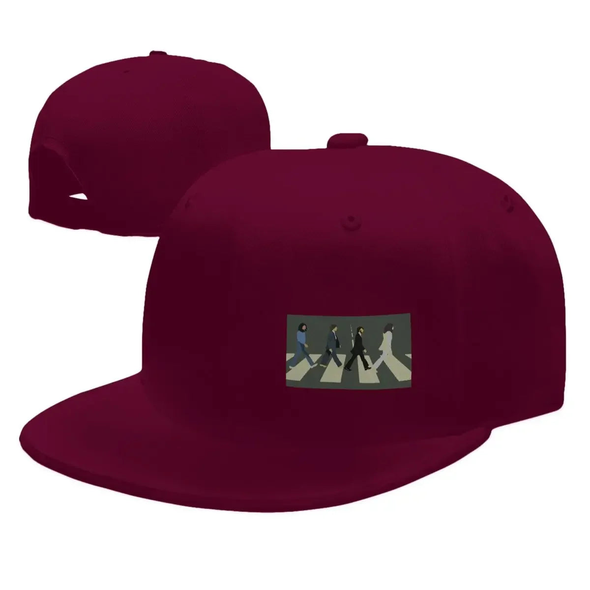 The Beatle Walking Road Merch Snapback Cap