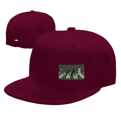 The Beatle Walking Road Merch Snapback Cap