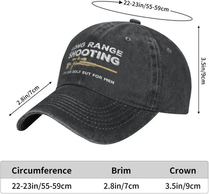 Funny Long Range Shooting Baseball Cap