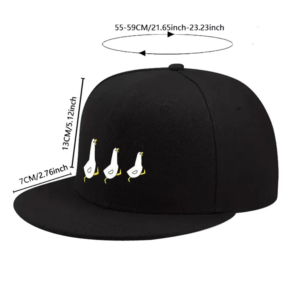 Running Ducks Graphic Snapback Cap