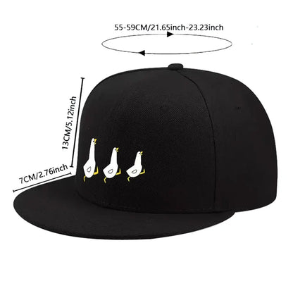 Running Ducks Graphic Snapback Cap