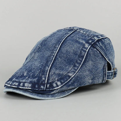 Black Denim Beret Hat Women Man Summer 2026
