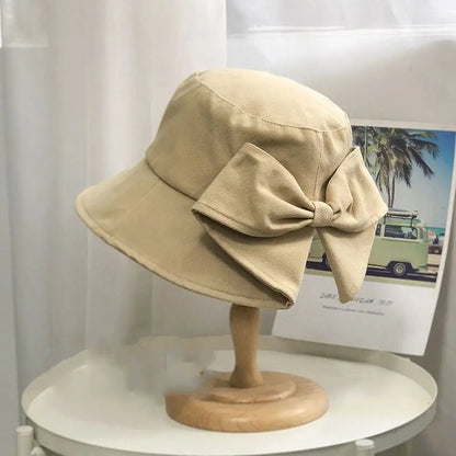 Women Cotton Fabric Cotton Bucket Hats