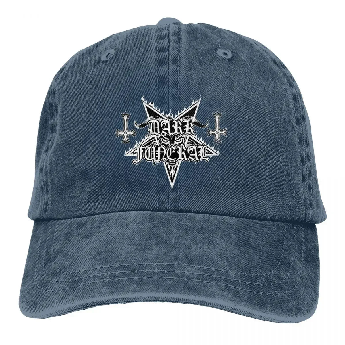 Dark Funeral Baphomet Washed Baseball Cap