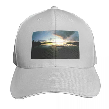 Sunset On The Quay Breathable Mesh Baseball Cap